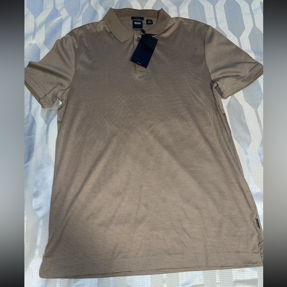 Hugo BOSS Mens Phillipson Short Sleeved Polo T Shirt (Size M) new with tags $118